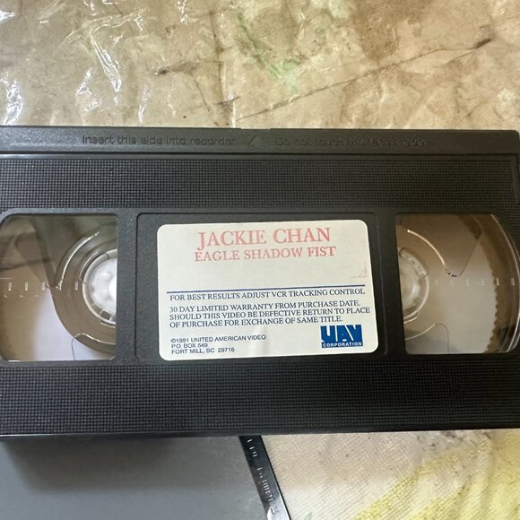 Eagle Shadow Fist VHS 1990 Jackie Chan - Picture 3 of 4
